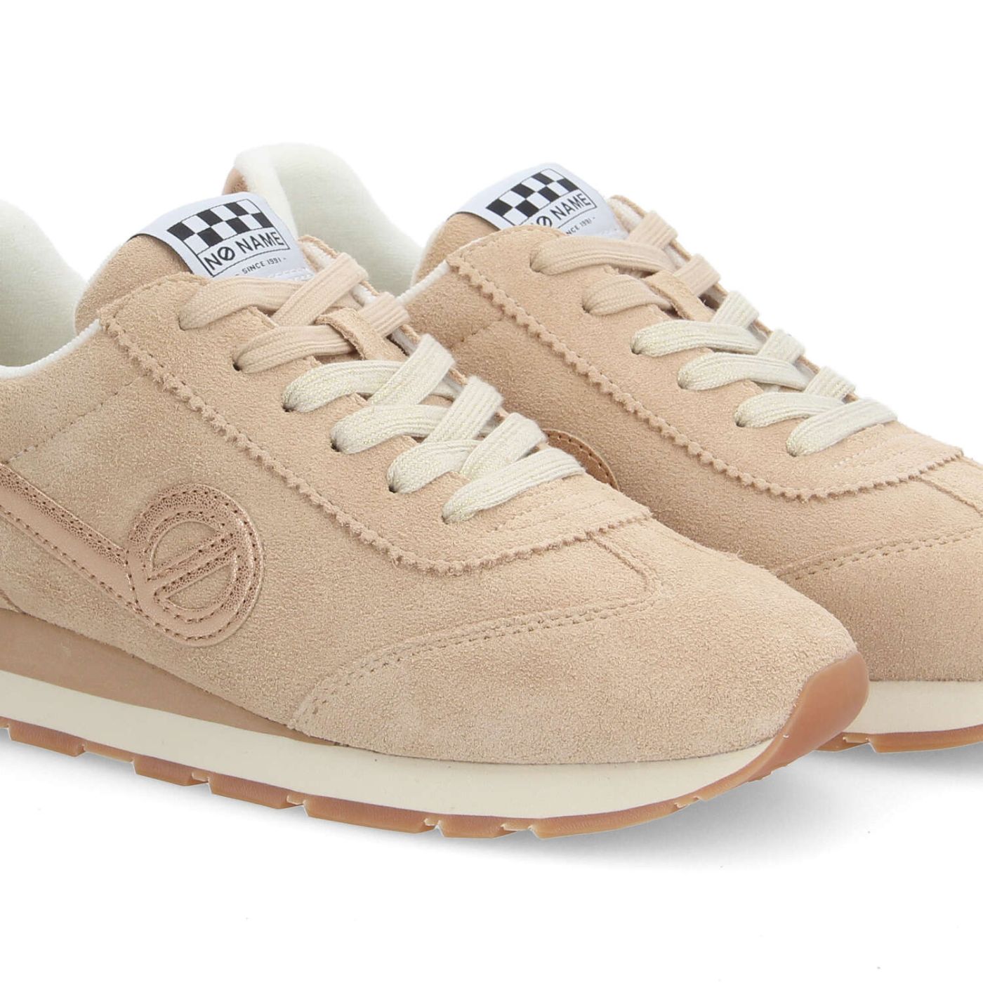 CITY RUN JOGGER W - SUEDE - BEIGE